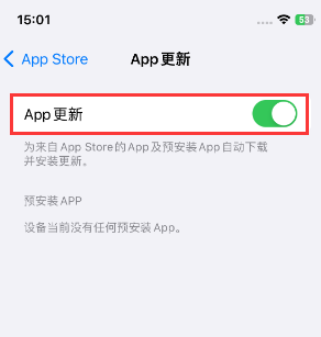 南丹苹果15维修中心如何让iPhone15APP自动更新