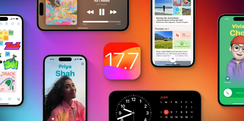南丹苹果手机维修分享苹果 iOS / iPadOS 17.7.1 正式版推送 